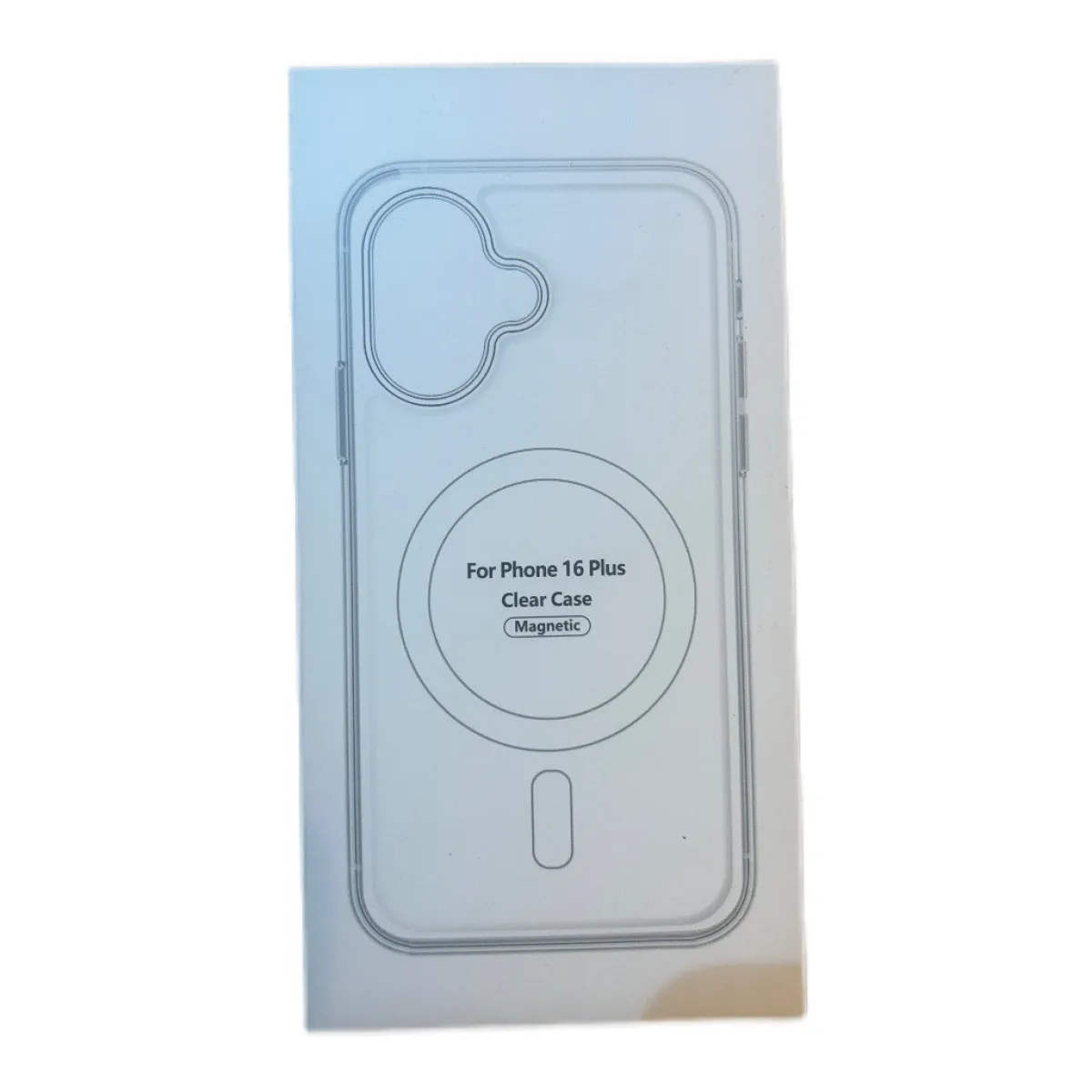 Funda Iphone 16 plus Transparente Magsafe