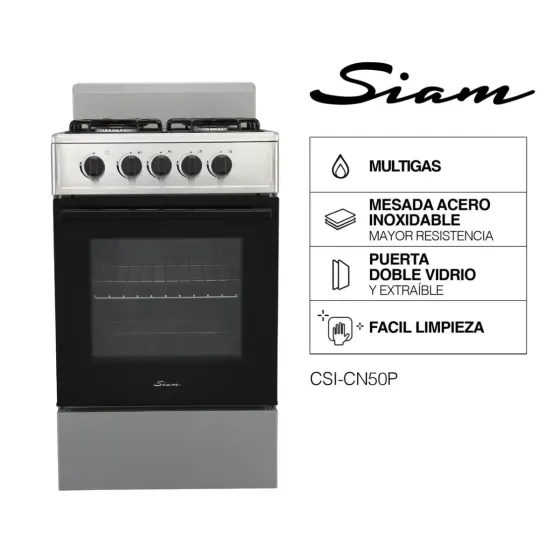 Cocina multigas 50cm (12 dias habiles)