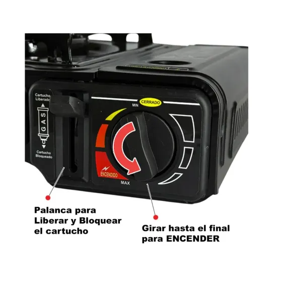 Anafe Portatil Camping Gas Butano (8 dias habiles)