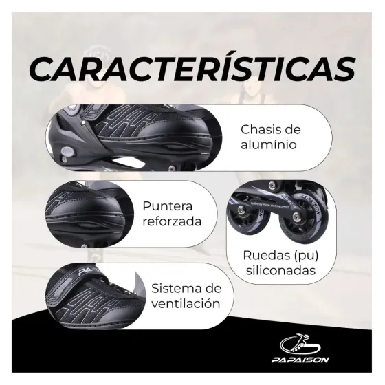 Rollers 2 en 1 Extensibles (8 dias habiles)