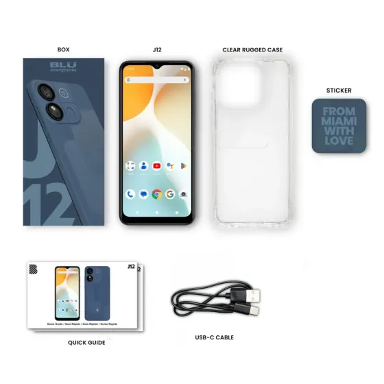 BLU J12 de 2+4gb / 64gb 