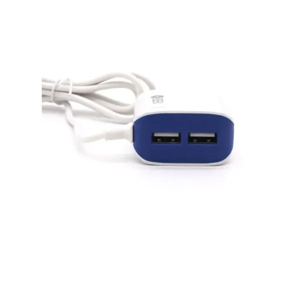 Cargador Completo 3.8A Tipo C 2 Puertos USB A