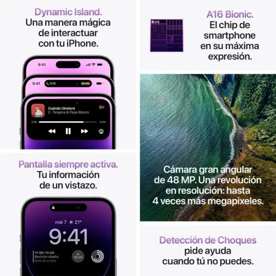 Iphone 14 pro usado 128gb 84%