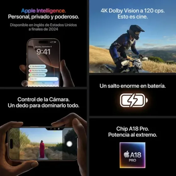 Iphone 16 Pro de 512gb (8 dias habiles)