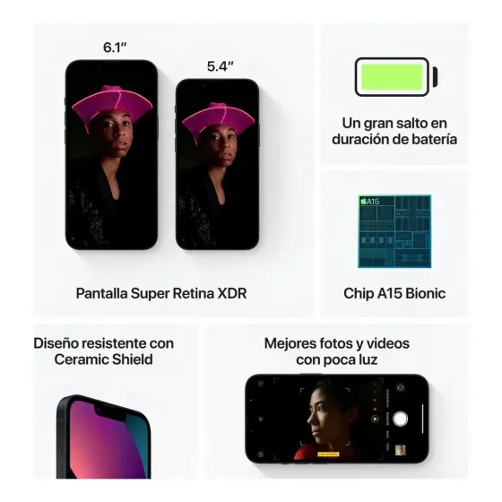 Iphone 13 usado 128gb 87%