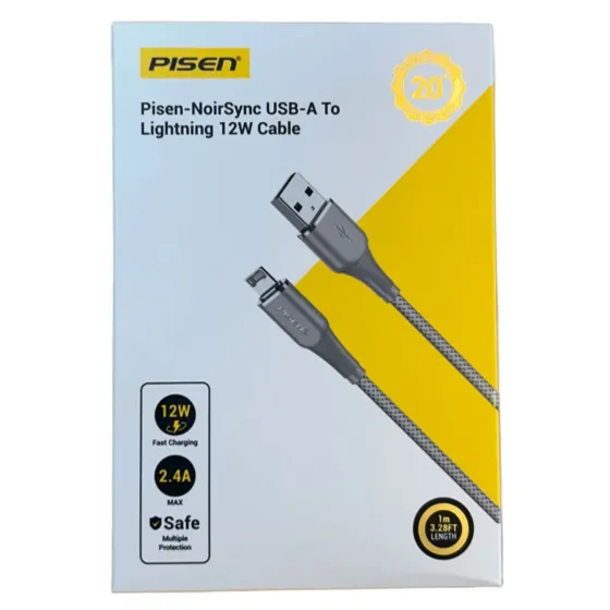 Cable USB A a Lightning 12w