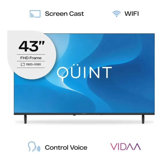 Smart TV Quint 43" (8 dias habiles)