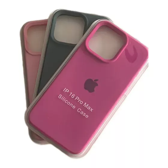 Ver más sobre Fundas Funda Iphone 16 pro max Silicona con logo, Argentina