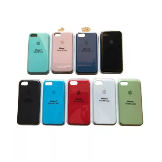 Ver más sobre Fundas Funda iphone 7-8-SE Silicona con logo, Argentina