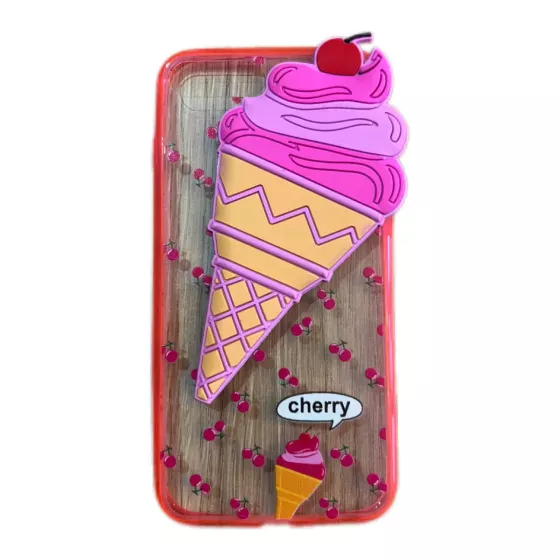Ver más sobre Fundas Funda Iphone 7-8 Plus Cono Helado Transparente, Argentina