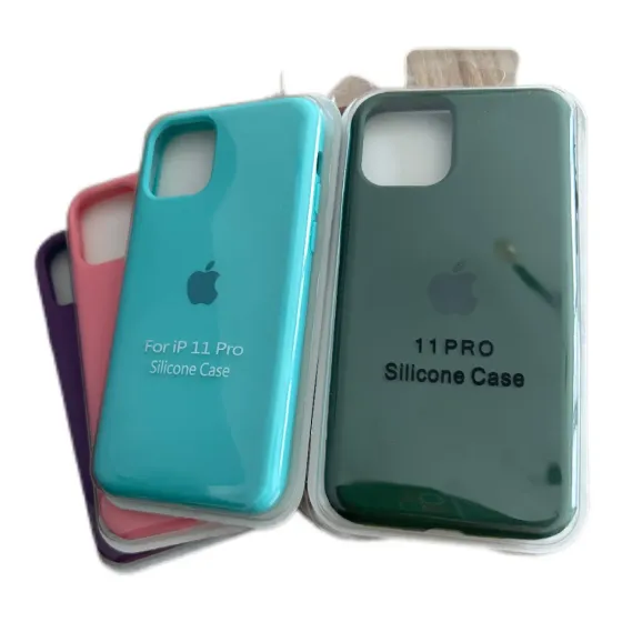 Ver más sobre Fundas Funda Iphone 11 pro Silicona con logo, Argentina