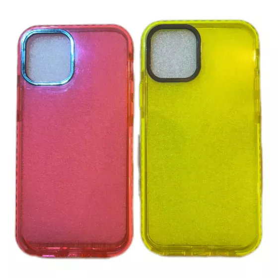 Ver más sobre Fundas Funda Iphone 12-12 pro Transparente Colores, Argentina