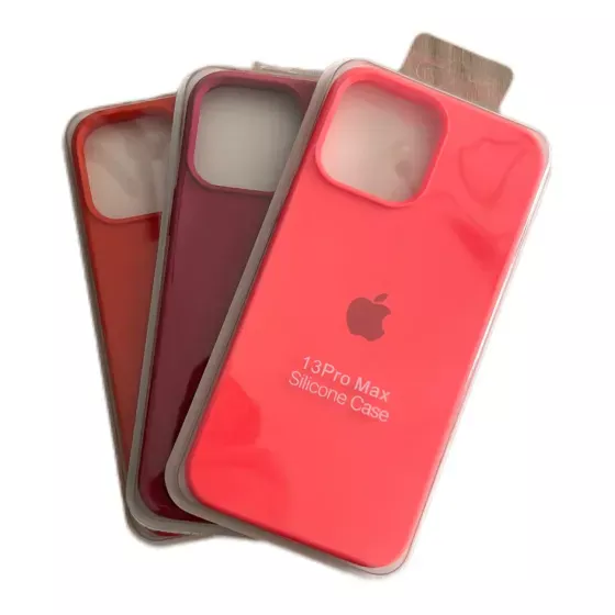 Ver más sobre Fundas Funda Iphone 13 Pro Max Silicona con logo, Argentina
