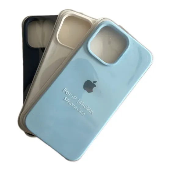 Ver más sobre Fundas Funda Iphone 14 pro max Silicona con logo, Argentina