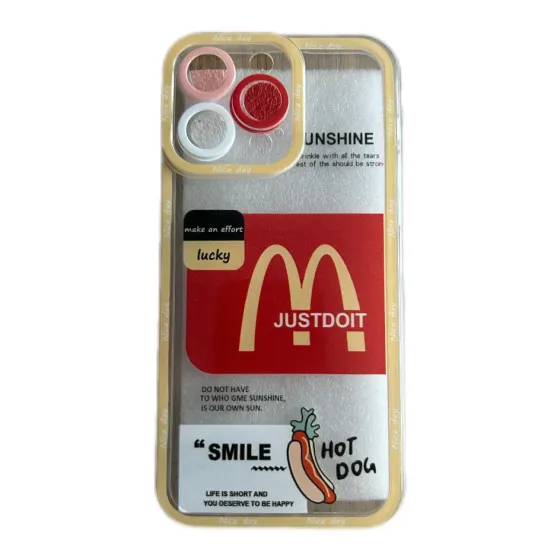 Ver más sobre Fundas Funda Iphone 14 pro max Transparente Mac Donalds, Argentina