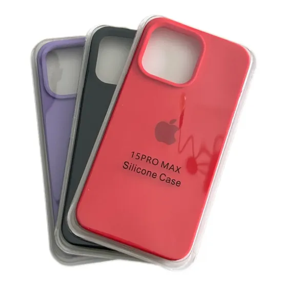Ver más sobre Fundas Funda Iphone 15 pro max Silicona con logo, Argentina