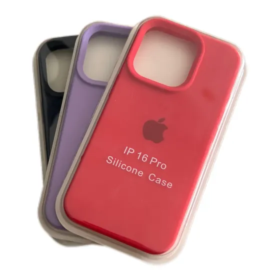 Ver más sobre Fundas Funda Iphone 16 Pro Silicona con logo, Argentina