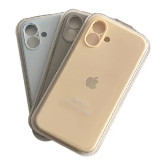 Ver más sobre Fundas Funda Iphone 16 Plus Silicona con logo, Argentina