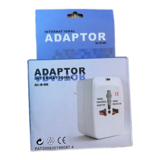 Ver más sobre Productos Varios Adaptador Enchufe universal de Viaje, Argentina