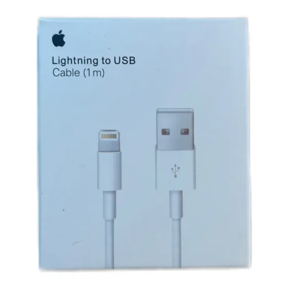 Ver más sobre Cargador y Cable Cable USB a Lightning ORIGINAL, Argentina