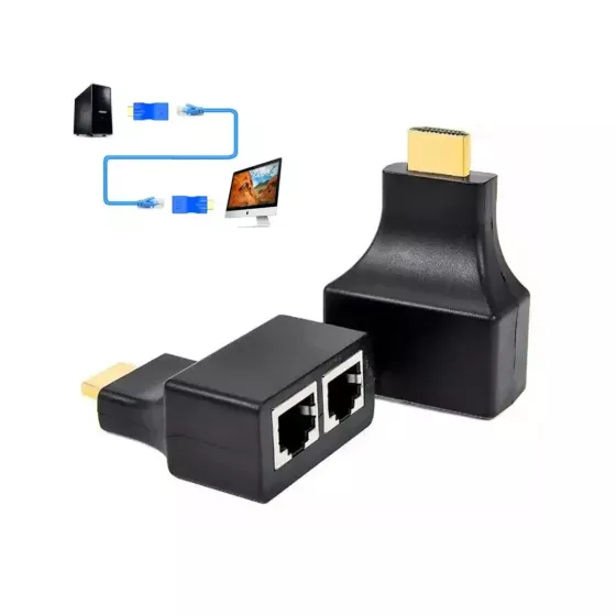 Ver más sobre Cargador y Cable Extensores HDMI Alargue 30M 2 Cables Red, Argentina
