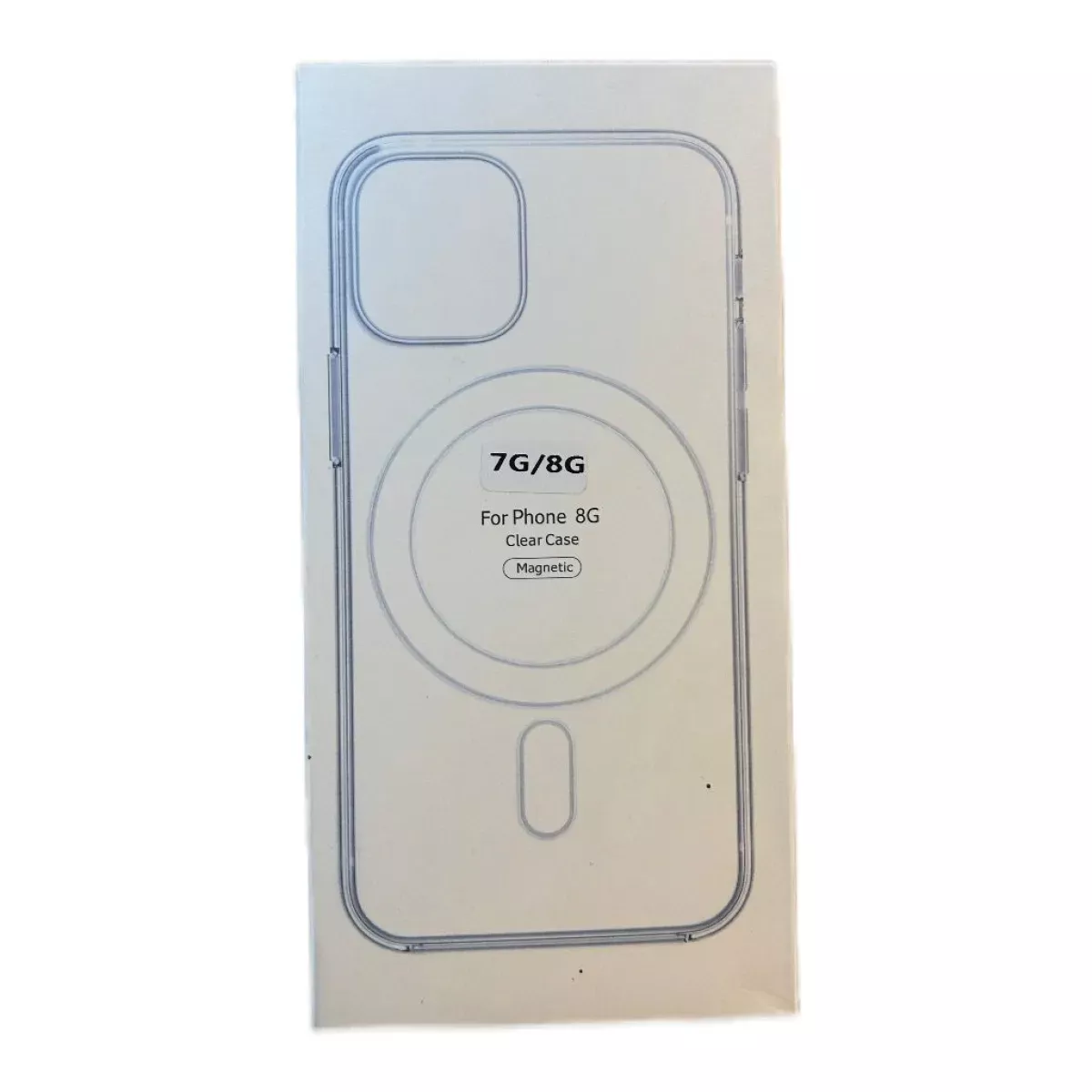 Funda iphone 7-8-SE Transparente Magsafe