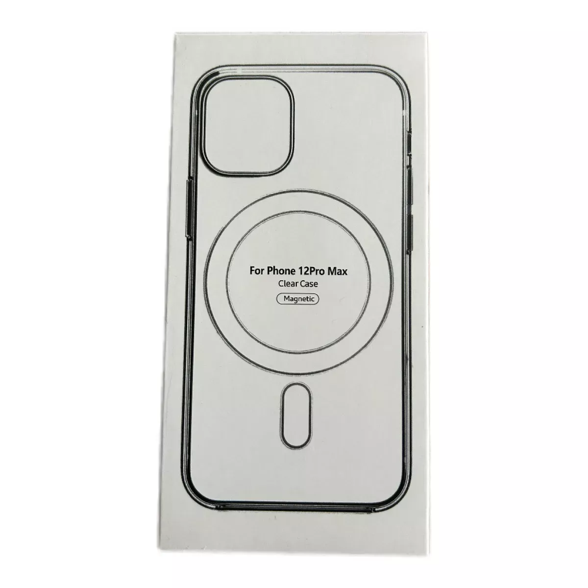 Funda Iphone 12 pro max Transparente Magsafe