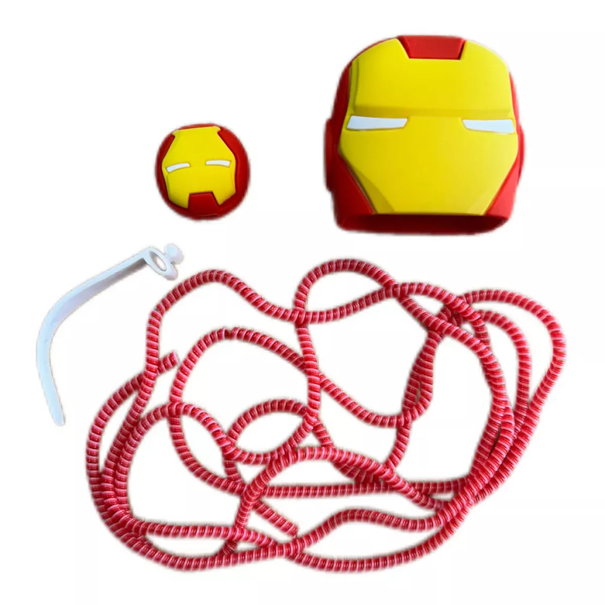 Funda Cargador + come cable + protector cable