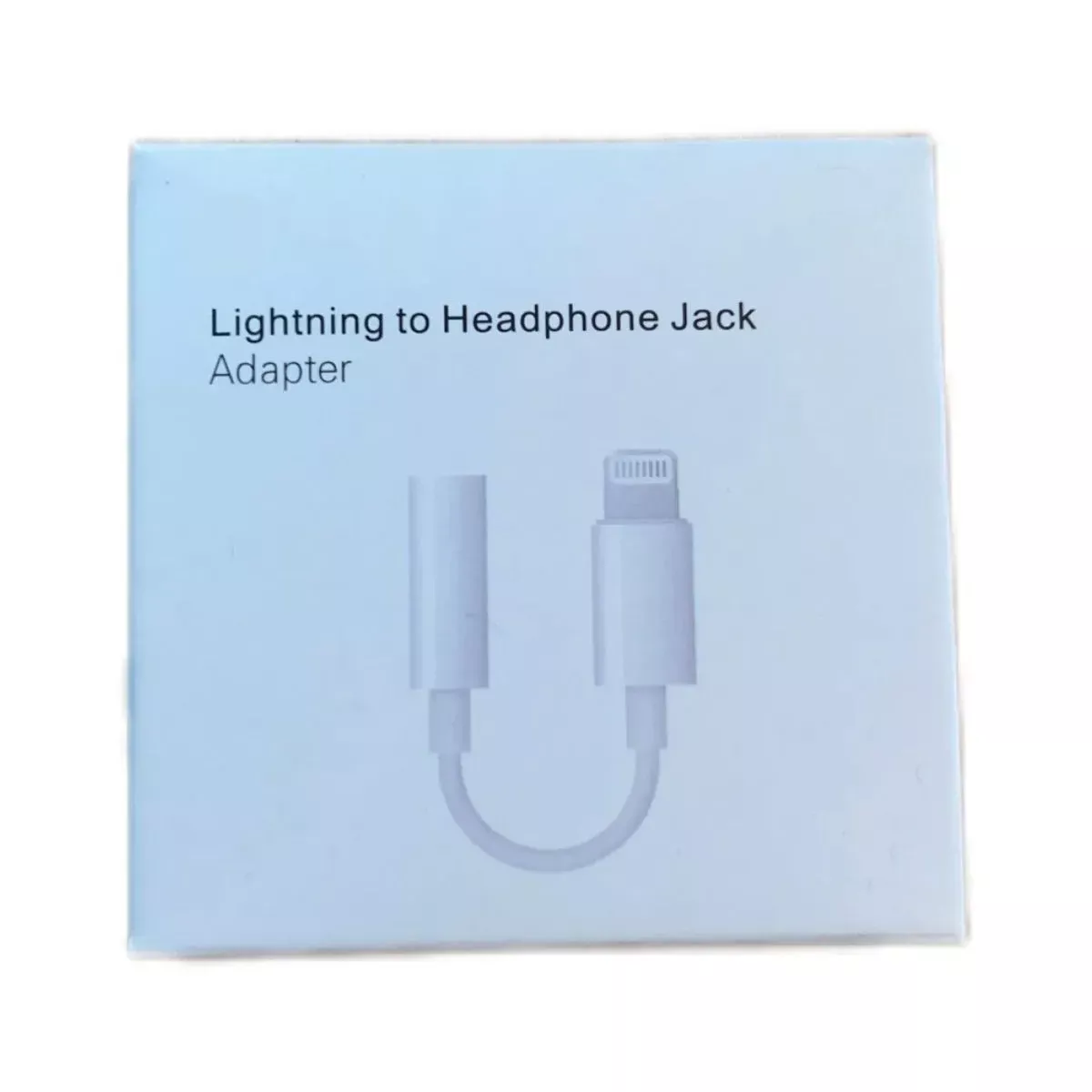 Adaptador Jack Auricular Lightning