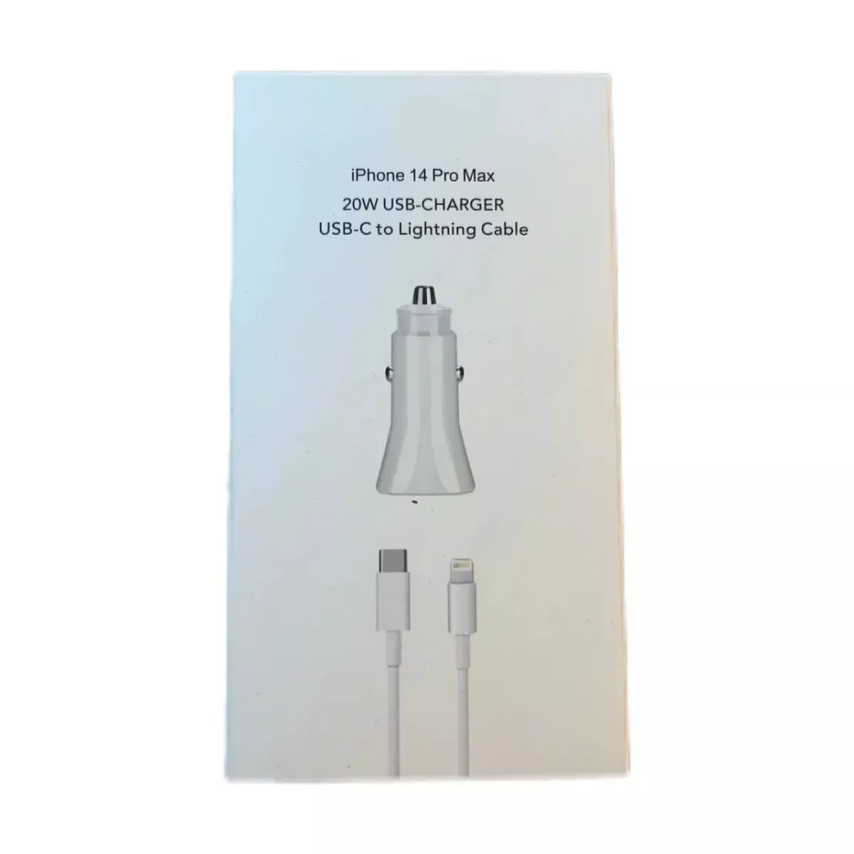 Cargador Completo Auto Lightning