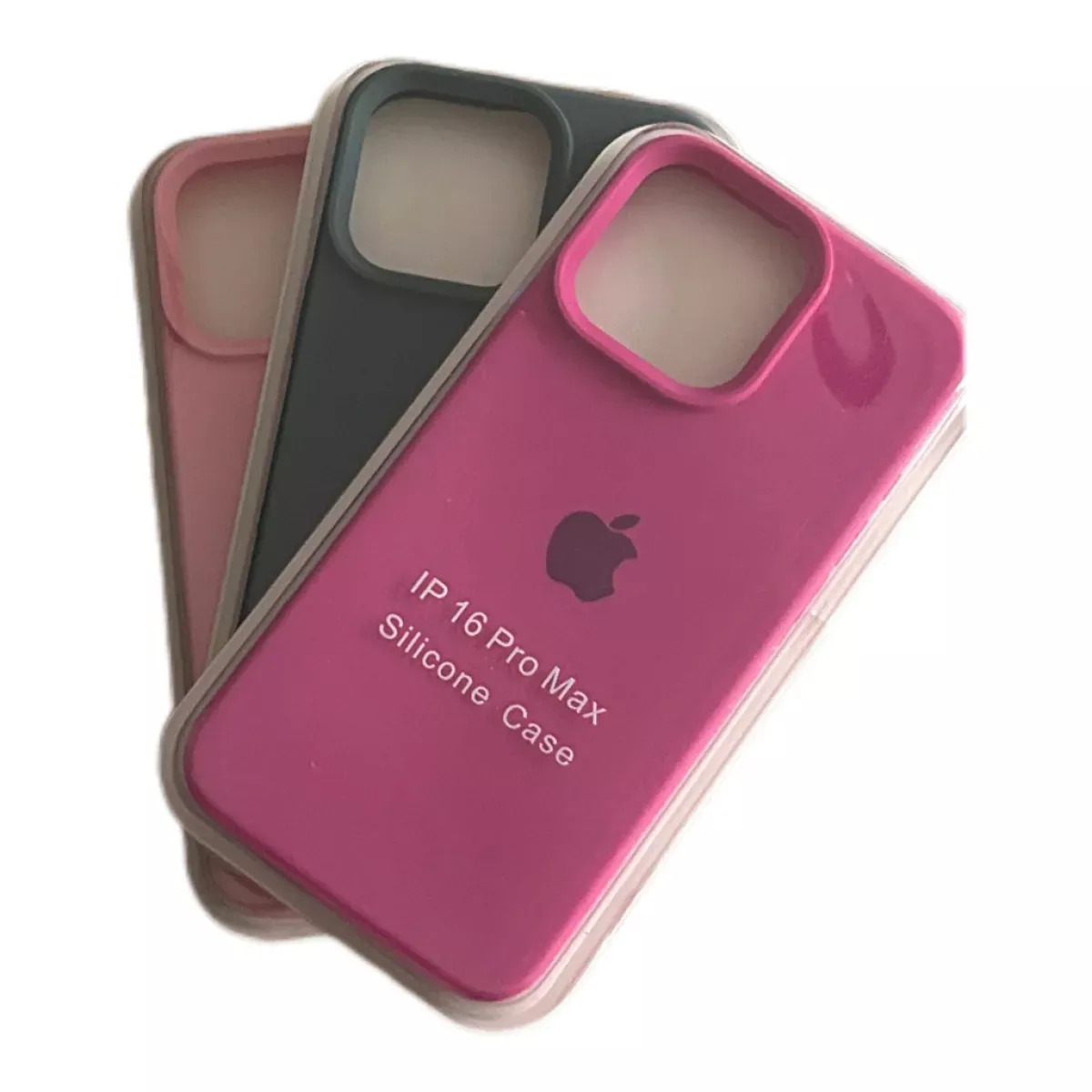 Funda Iphone 16 pro max Silicona con logo