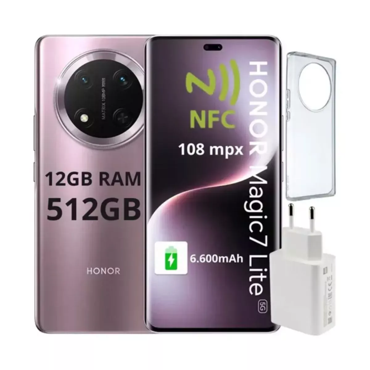 Honor Magic 7 Lite 5G 12/512gb (8 dias habiles)